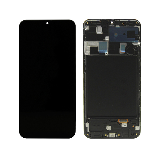 Modulo Celular Samsung A20 Con Marco