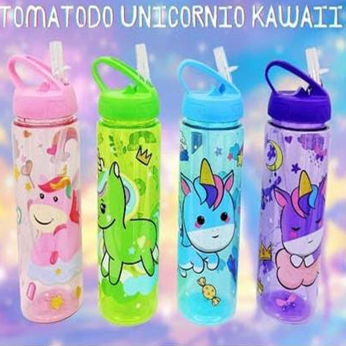 Botella infantil pico de silicona