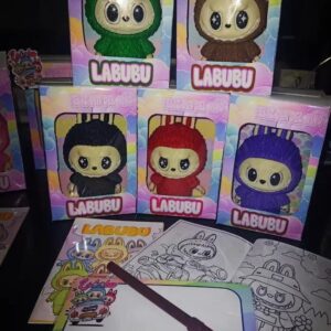 Muñeco Labubu 3d Art Toy Coleccionable Varios Colores: imagen 3