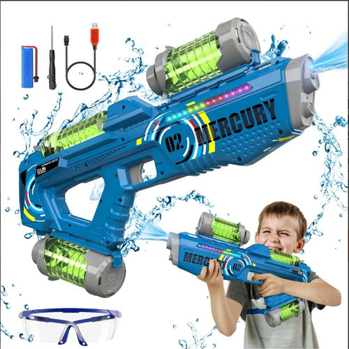 Pistola De Agua Recargable Eléctrica Mercury Luces Y Sonidos