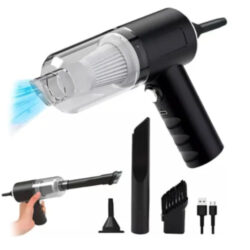 Mini Aspiradora Sopladora Portátil Usb Recargable 3 En 1