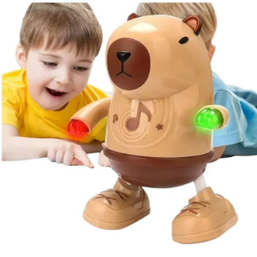 Muñeco Capibara Bailarín Con Luces
